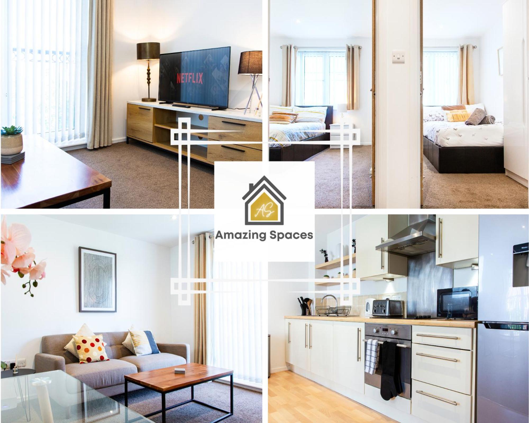 Apartment Executive 2 Bed With Free Parking By Amazing Spaces Relocations Ltd